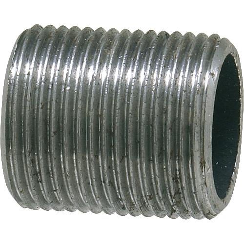 Rohrnippel (AG), schwarz