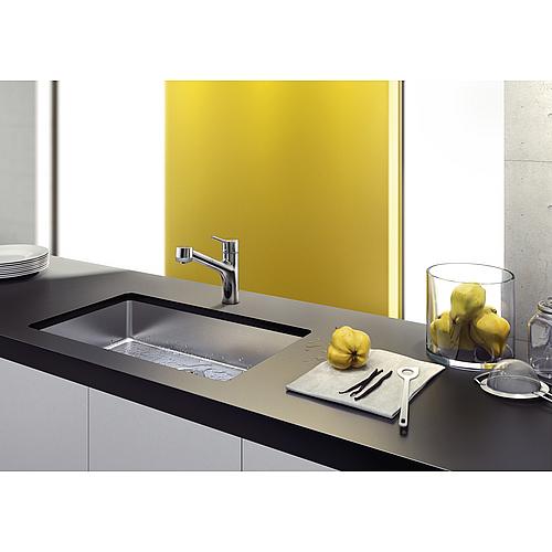 Spültischmischer Talis S 170 mit herausziehbarer Geschirrbrause