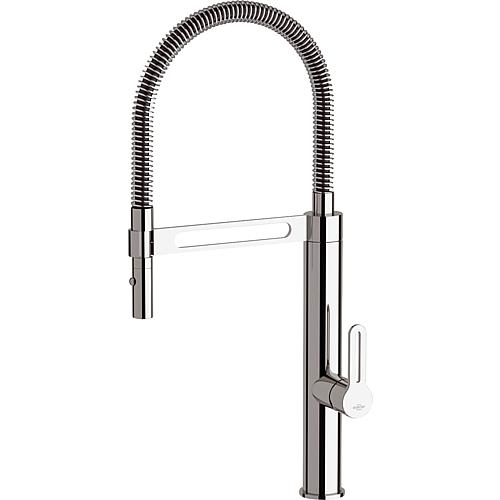 Spültischmischer Enzan, mit herausziehbarer Geschirrbrause und Feder