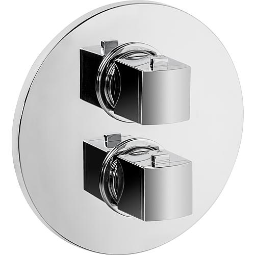Unterputz-Thermostat-Brausemischer-Fertigmontage-Set Dokos