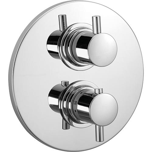 Unterputz-Thermostat-Brausemischer-Fertigmontage-Set Kos