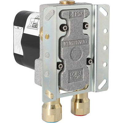 Grundkörper für Unterputz-Thermostat mit Vorabsperrung