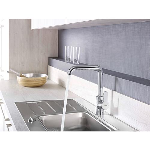 Spültischmischer Hansaprimo seitliche Betätigung