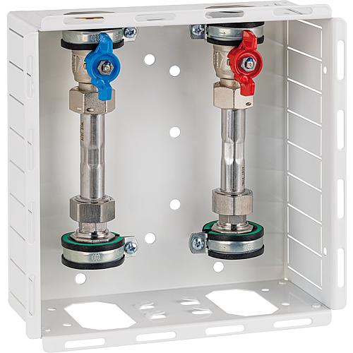 Wasserstation W2, Typ A ohne Dämmung DN 20 (3/4
