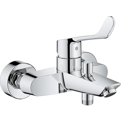 Wannenmischer Eurosmart, mit langem Metall-Hebelgriff