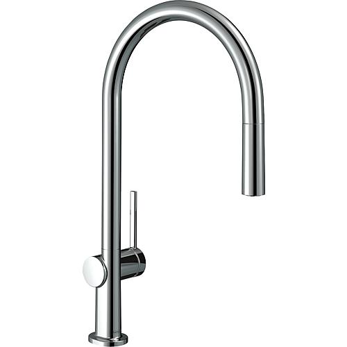 Spültischmischer Hansgrohe 210 Talis M54 mit herausziehbarem Auslauf