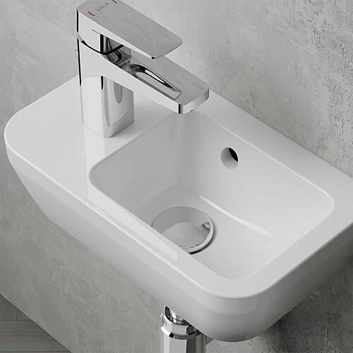 Handwaschbecken VitrA Integra mit Hahnloch