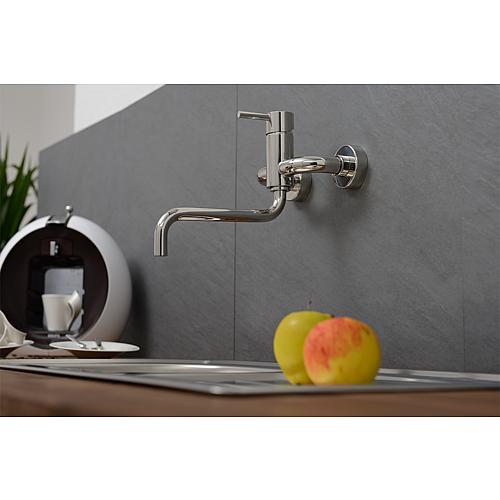 Wand-Spültischmischer Inox Colorado