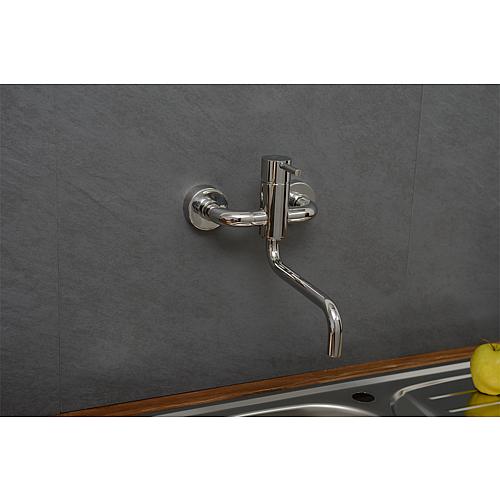 Wand-Spültischmischer Inox Colorado