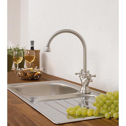 Spültischmischer Inox Country 2