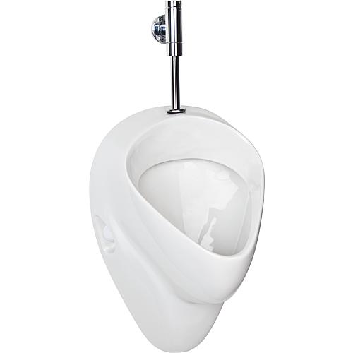 Urinal-Komplett-Set Ebo, mit Schell Druckspüler