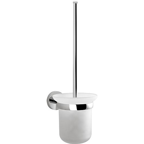 WC-Bürstengarnitur Eight mit rundem Glas