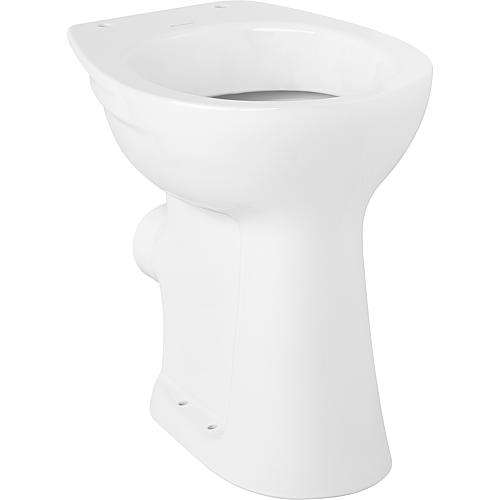 Stand-Flachspül-WC Vitalis, erhöht