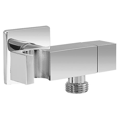 Wandanschlussbogen mit Brausehalter DN 15 (1/2