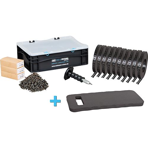 WS Befestigungsbox Lochband + Gratiszugabe 1 x Kniekissen