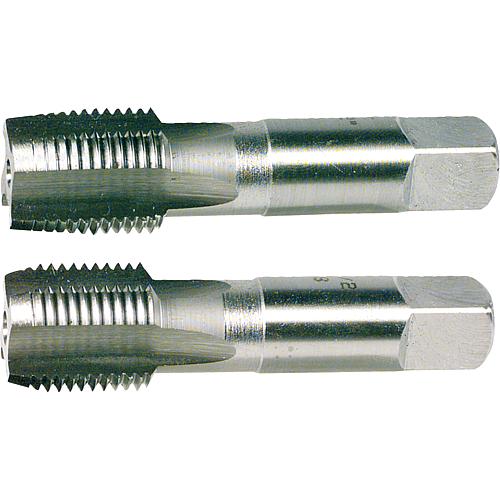 Handgewindebohrer-Satz G 1/2" 2-teilig
