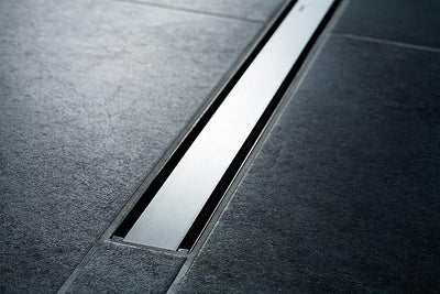 Duschrinne CleanLine 80 Edelstahl gebürstet Länge 300-900 mm