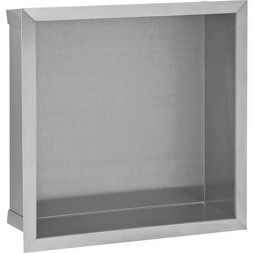 Wandnische BxHxT: 325x325x100 mm Edelstahlrückwand