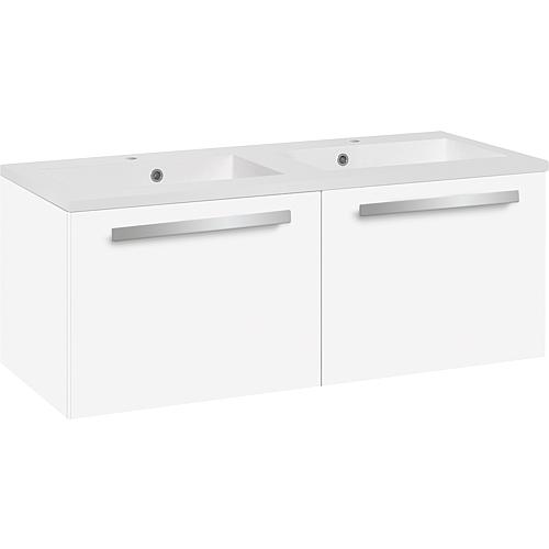 WTU+Mineralguss-WT EBLI weiß matt 2 Auszüge 1210x494x510mm