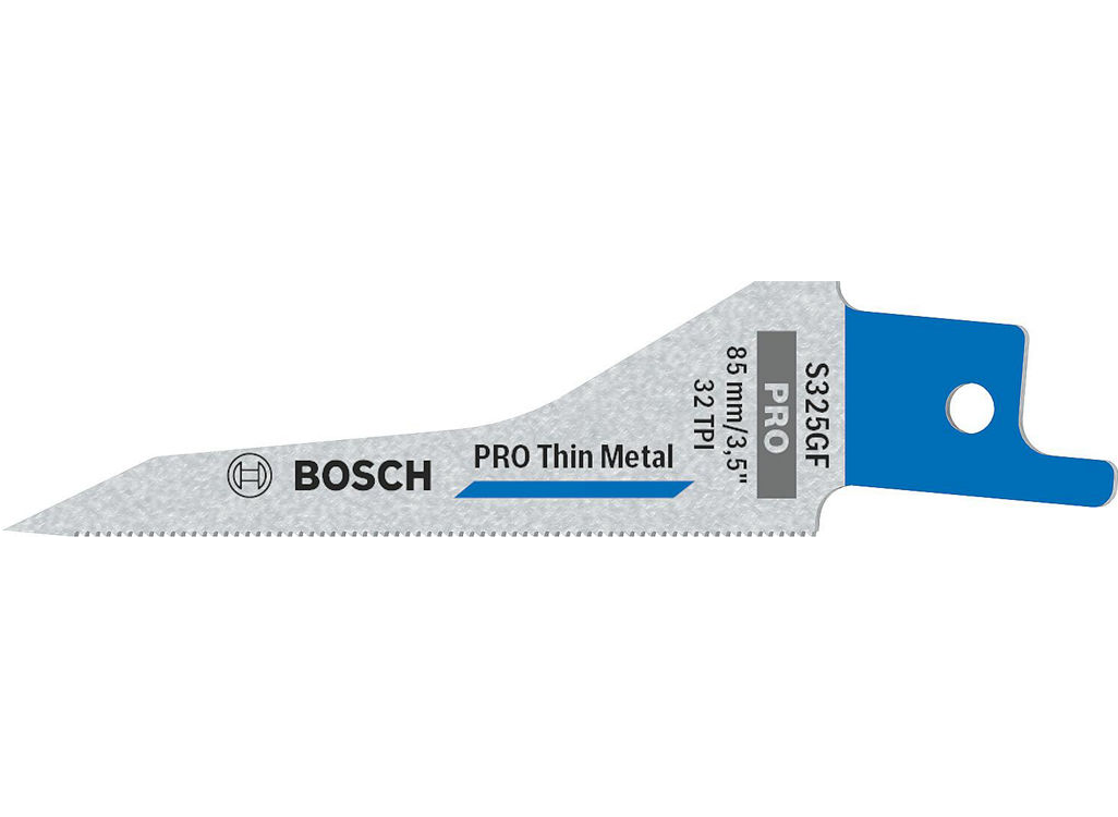 Säbelsägeblatt Bosch Pro S325GF, Zahnteilung 0,8 x 85 mm, VPE 5 Stück