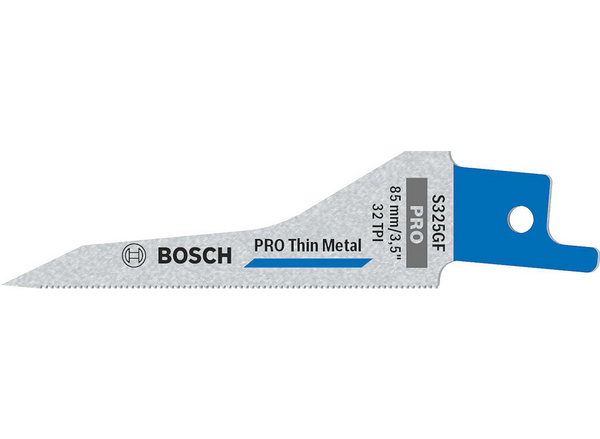 Säbelsägeblatt Bosch Pro S325GF, Zahnteilung 0,8 x 85 mm, VPE 5 Stück