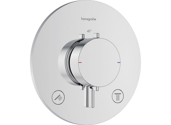 Unterputz-Thermostat Hansgrohe Ecostat Comfort S, 2 Verbraucher