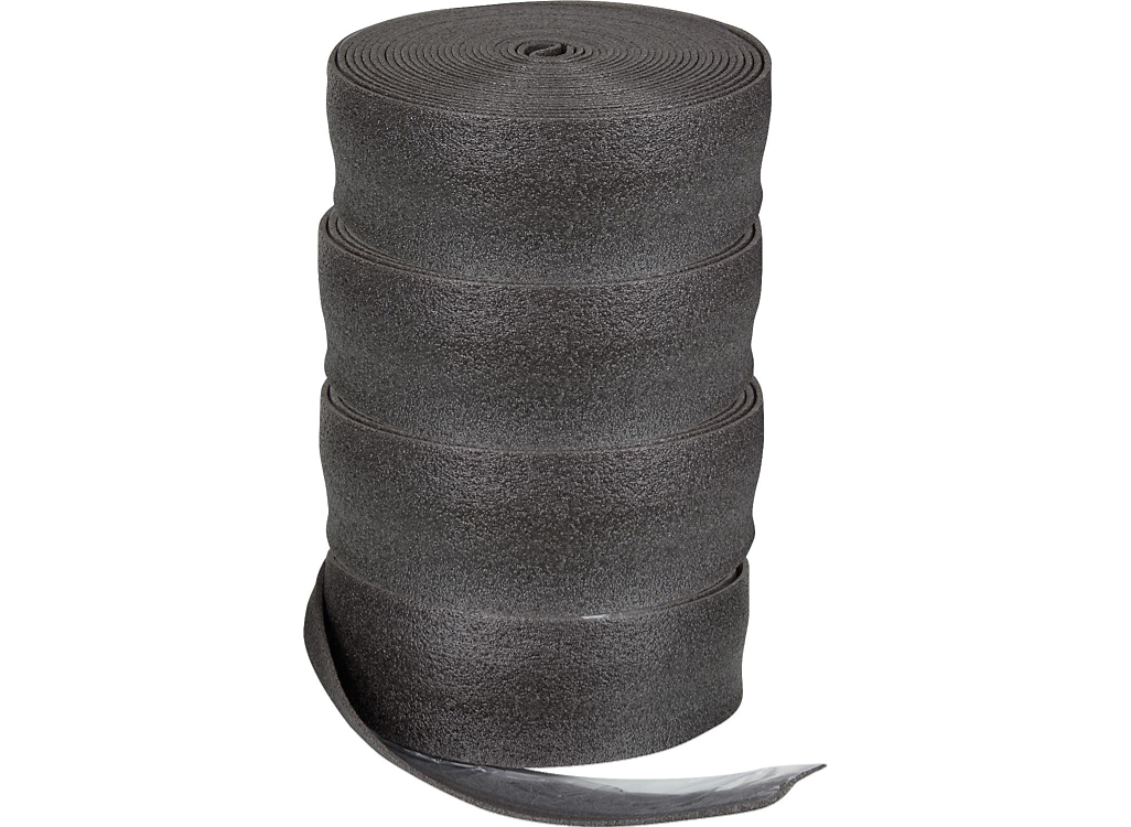 Randdämmstreifen mit selbst- selbstklebender Folie, 8x150mm, VPE=4 Rollen a 25m (100m)
