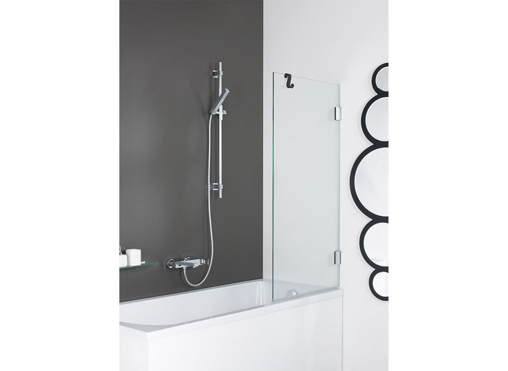 Badewannenaufsatz Rock 800x1400 mm 6 mm Glas ETC 1 Drehteil