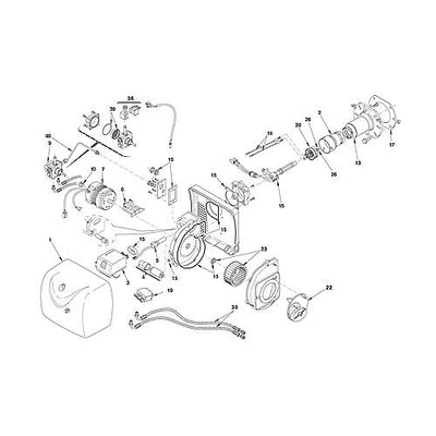 Ersatzteile passend zu Riello RES G30/40/50 MRBLU