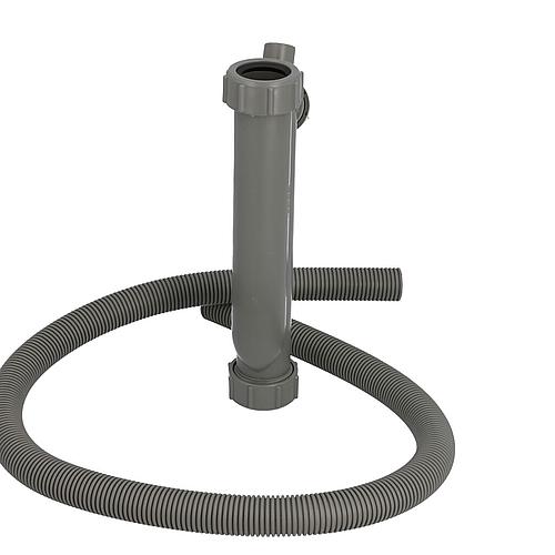 Kunststoff-Abgassystem Condens blue Siphon inkl. 1,0 m Schlauch