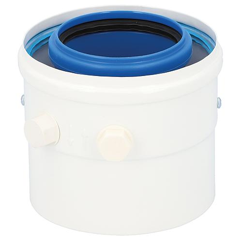 Kunststoff-Abgassystem Condens blue