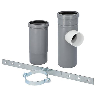 Kunststoff-Abgassystem Condens blue