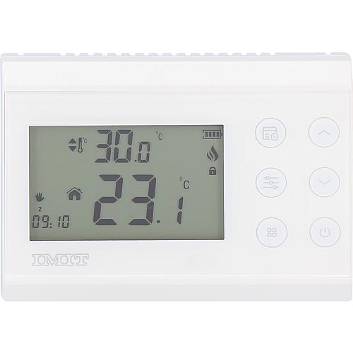 Uhrenraumthermostat Digital Silver Typ CR