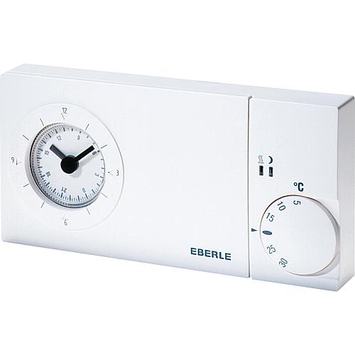 Uhrenthermostat easy 3 pw, Wochenuhr, 3-Draht mit Schaltuhrausgang