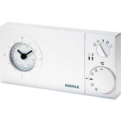 Uhrenthermostat easy 3 sw, Wochenuhr, analog