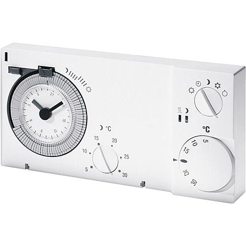 Uhrenthermostat easy 3 sw, Wochenuhr, analog