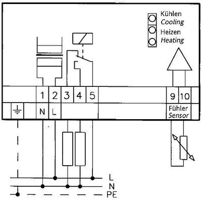 Temperaturregler TR 524 83 mit Fernfühler