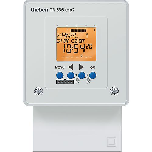 Digitale Schaltuhr, Typ TR 636 top2