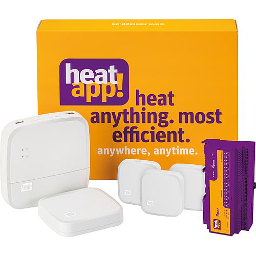 heatapp! floor – Starter-Set für Fußboden-/Wandheizung
