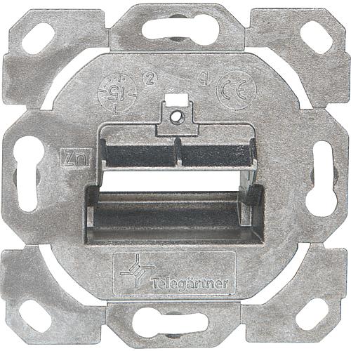 Modul-Aufnahme AMJ-S 1-fach UP/0 flex ohne AMJ-S-Module