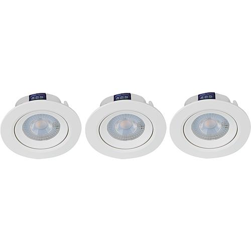 LED Einbauspot mit schwenkbarem Kopf
