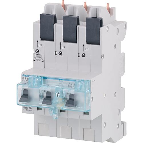 Hauptleitungsschutzschalter für Sammelschienenmontage