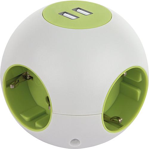 Kugelsteckdose mit USB