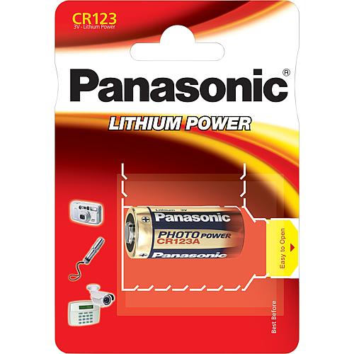 Panasonic Lithium Foto-Batterie CR-123AEP