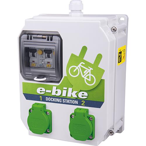 Ladestation e-Bike, 2-Steckdosen