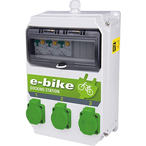 Ladestation e-Bike, 3-Steckdosen