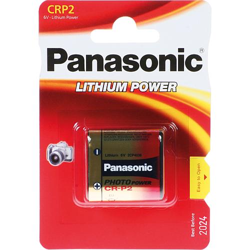 Panasonic Lithium Foto-Batterie CR-P2PEP