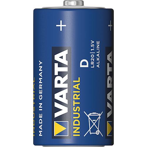 VARTA INDUSTRIAL Alkaline Batterie, Mono, D