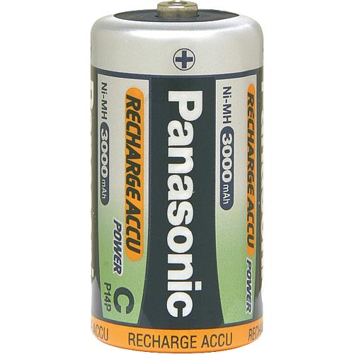 Panasonic Rechargeable Accu NiMH-Akku-Zellen, Baby, C