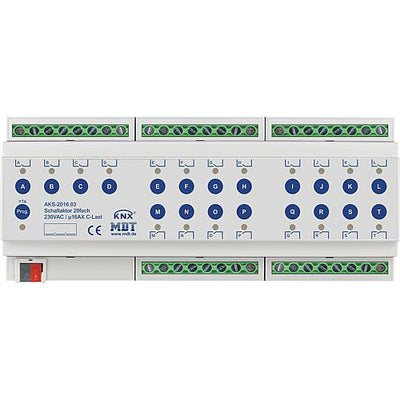 AKS Reiheneinbaugerät Schaltaktor, 16A, 230VAC, C-Last 140µF Standard, REG